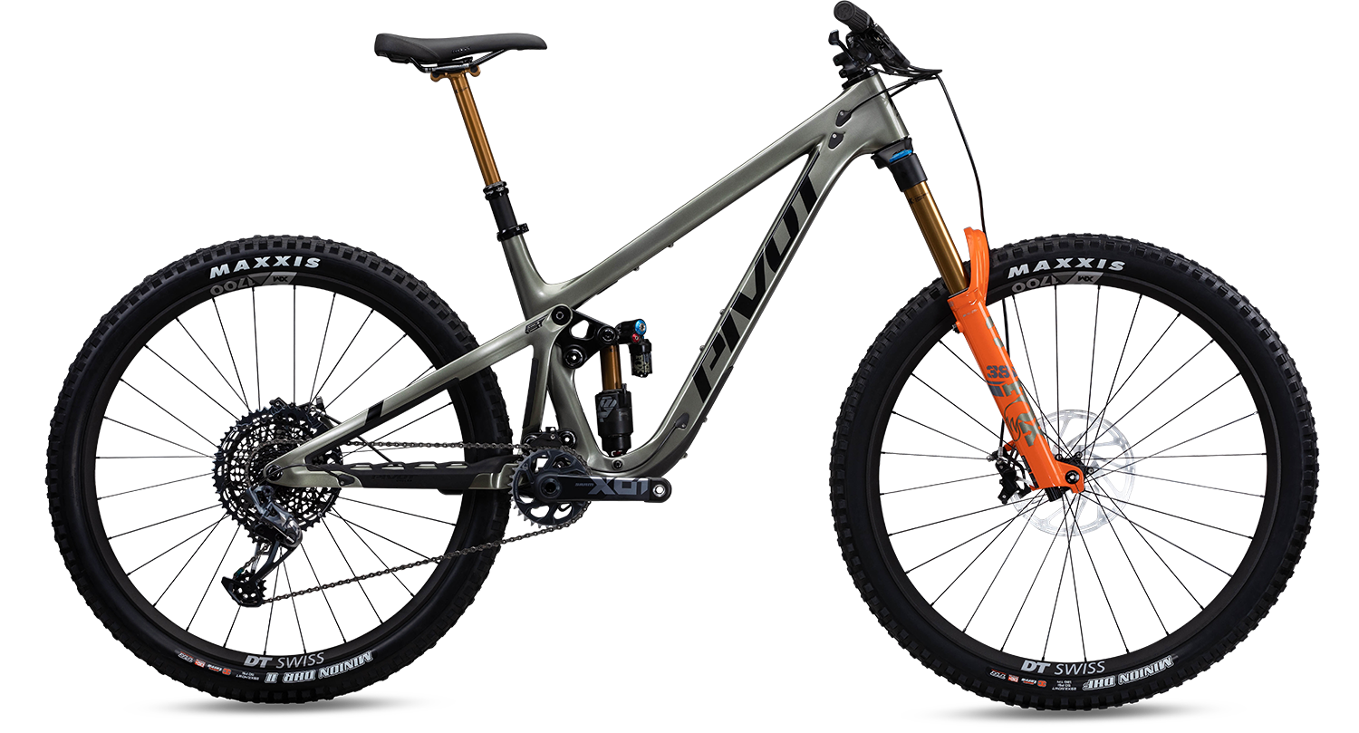 Bicicleta de Montaña Doble Suspensión Pivot Cycles Firebird Verde Pro X01 Aire 29" (2022)