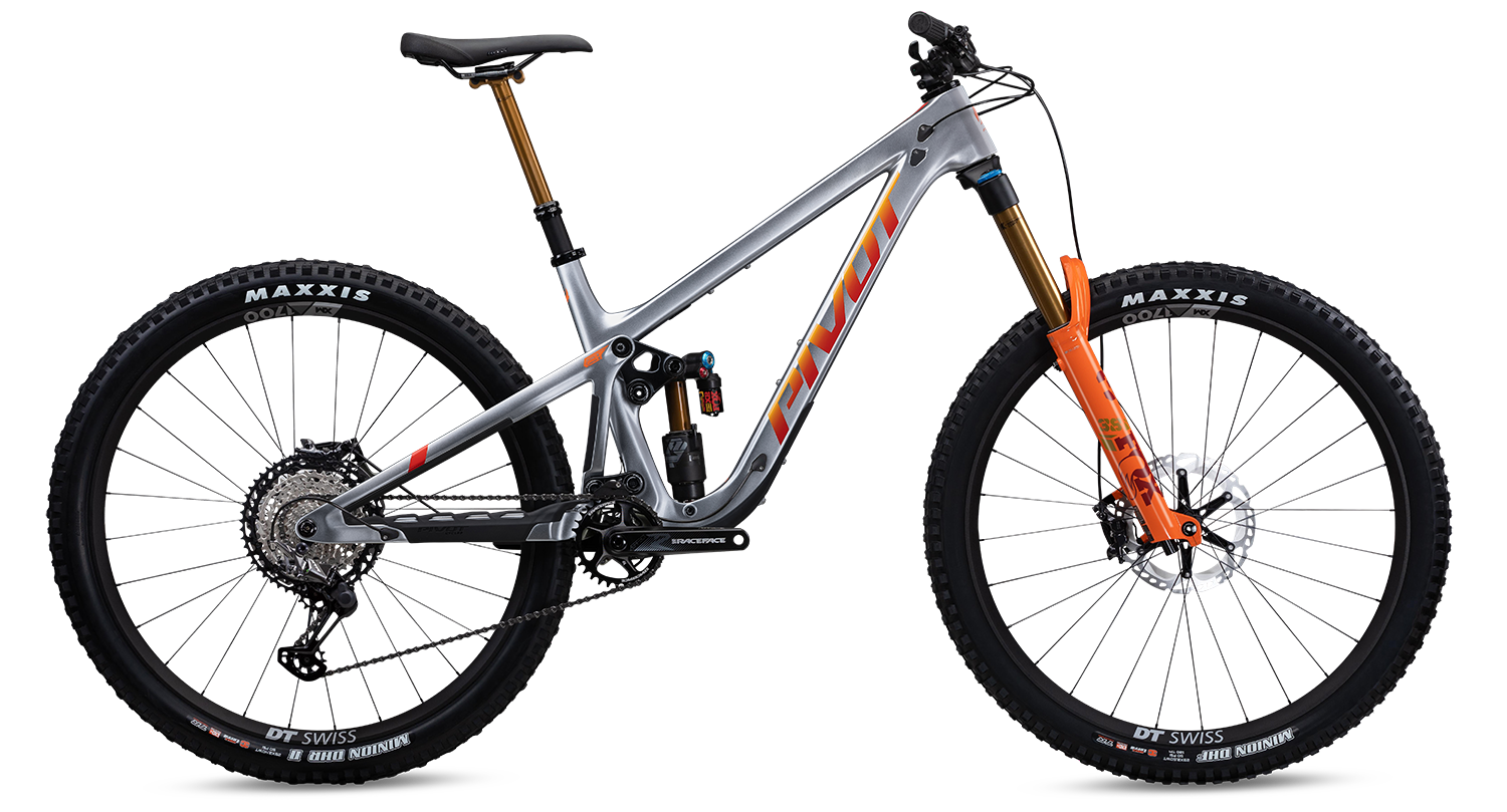 Bicicleta de Montaña Doble Suspensión Firebird Pro XT/XTR Plata de Aire (2022) Pivot Cycles