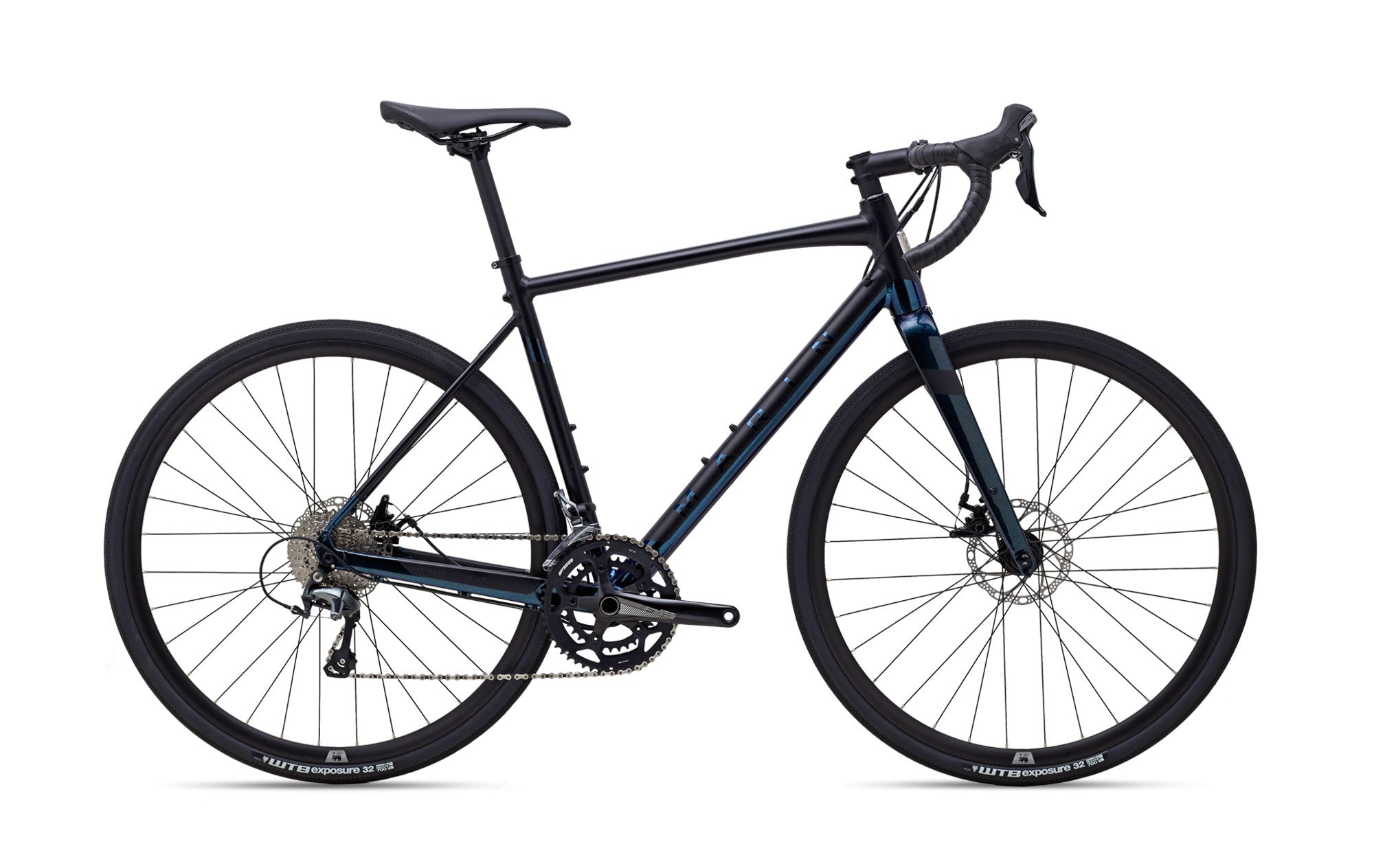 Bicicleta Gravel Gestalt 2 (2021) Marin Bikes California negra