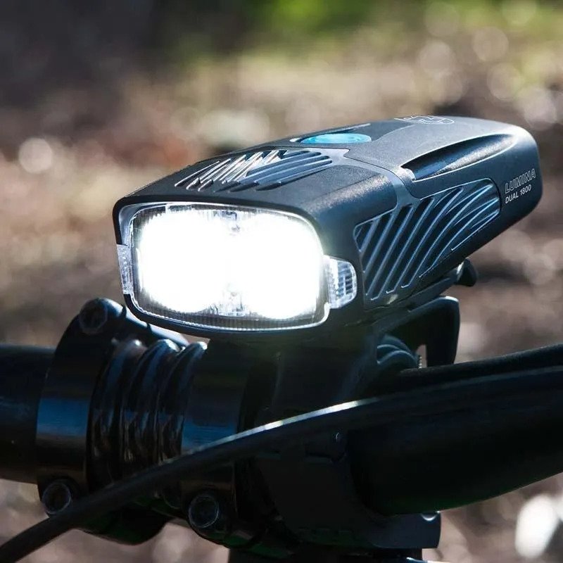 Luz Delantera Recargable Para Bicicleta Lumina Dual 1800 Boost Nite Rider