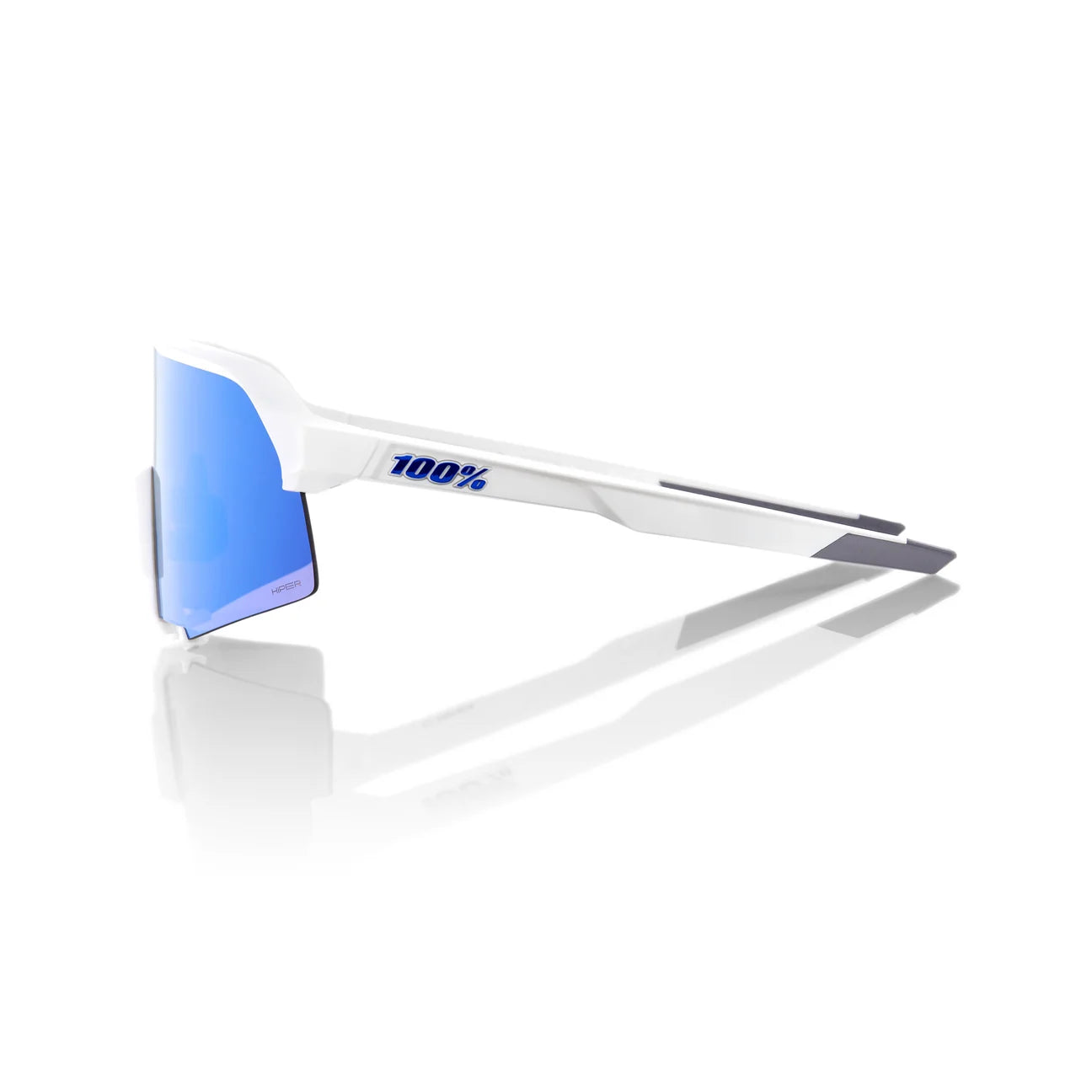 Lentes 100% S3 - Matte Black - HiPER Blue Multilayer Mirror Lens
