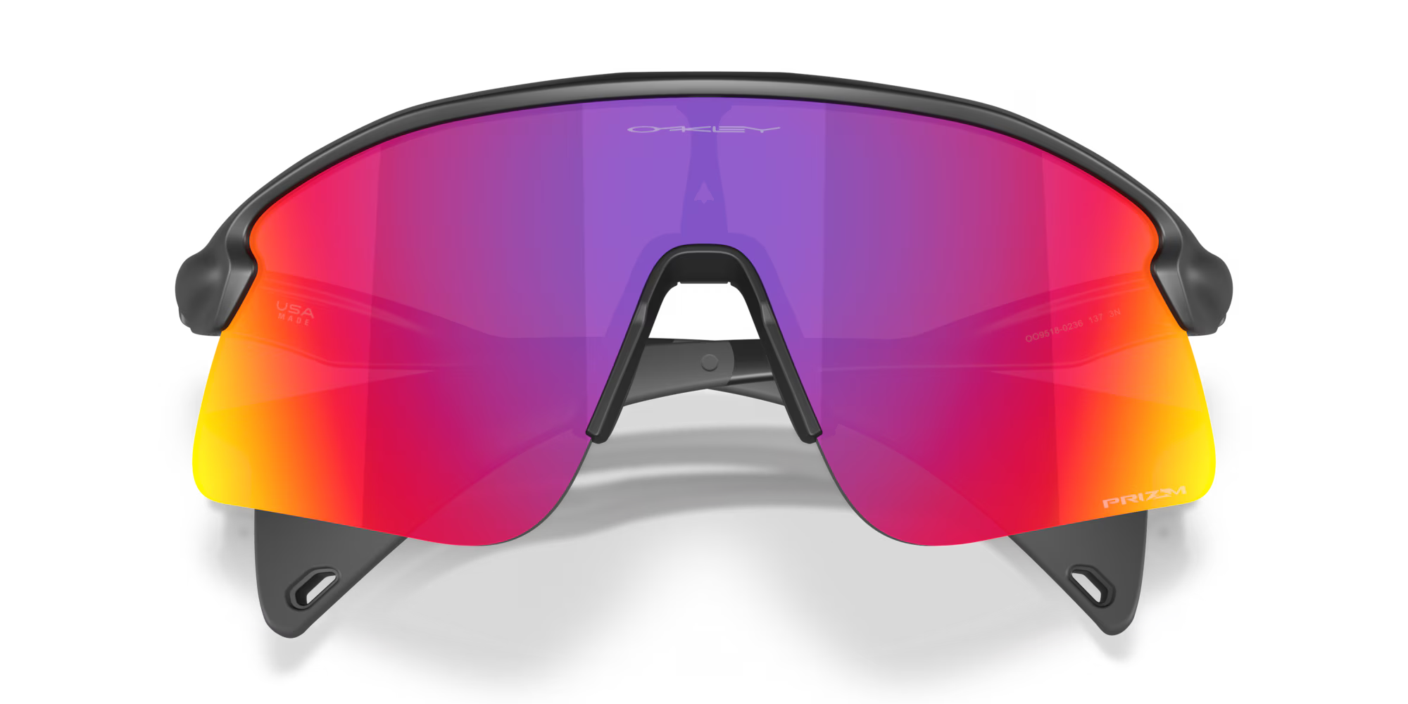 Lentes Oakley  Stunt Devil S Matte Black Prizm Road 7266