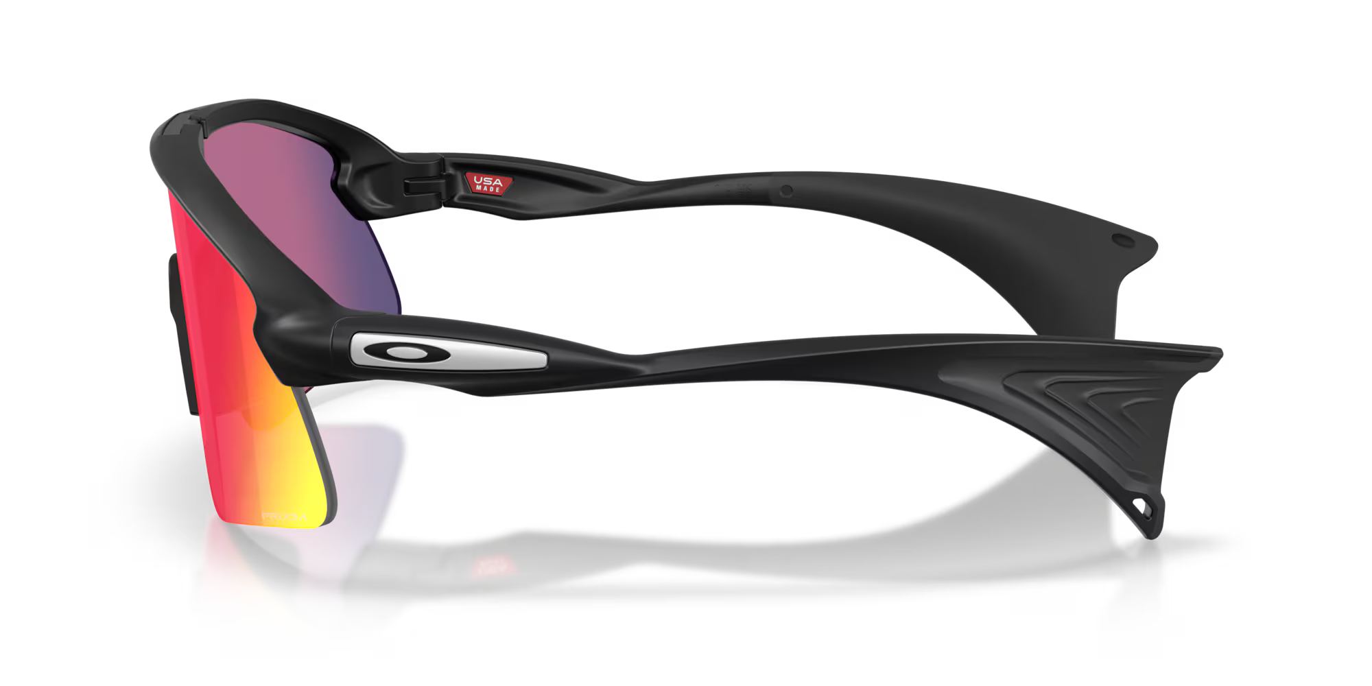 Lentes Oakley  Stunt Devil S Matte Black Prizm Road 7266