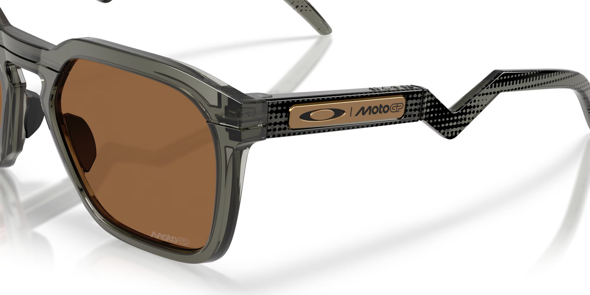 LENTES OAKLEY HSTN SQ MOTO GP GREY SMOKE PRIZM BRONZE (7425)
