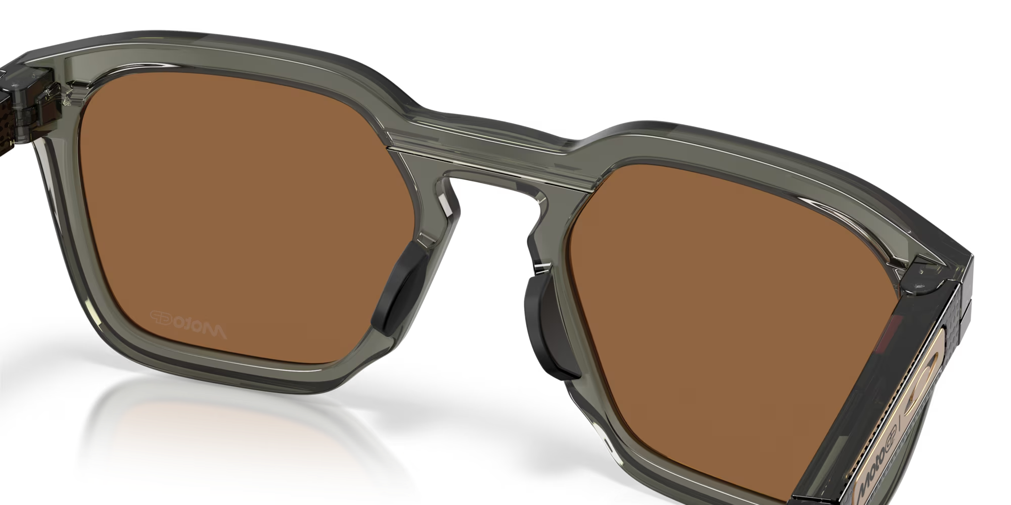 LENTES OAKLEY HSTN SQ MOTO GP GREY SMOKE PRIZM BRONZE (7425)
