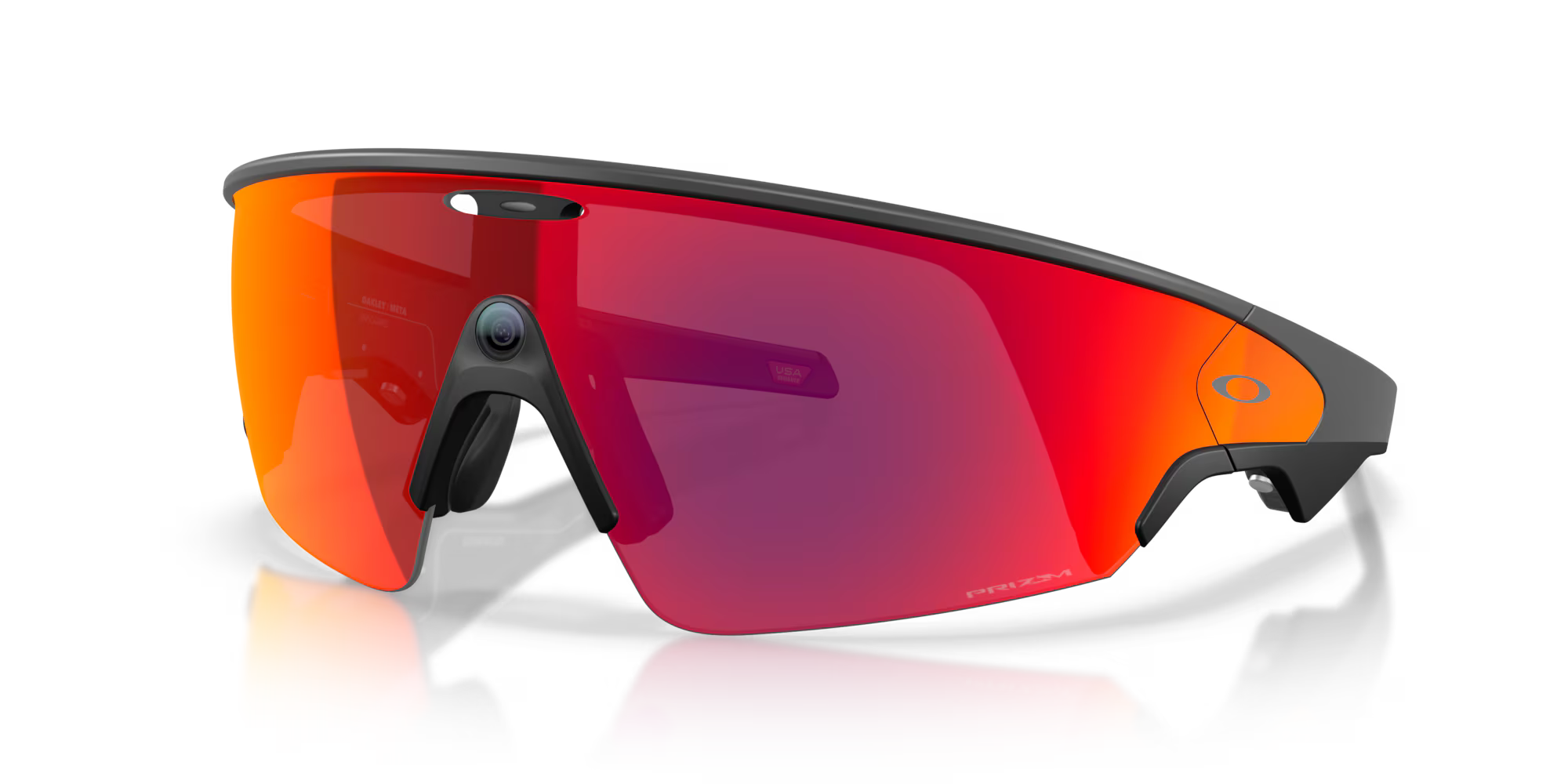 Lentes Oakley Meta Vanguard Micas prizm road,  Armazón black