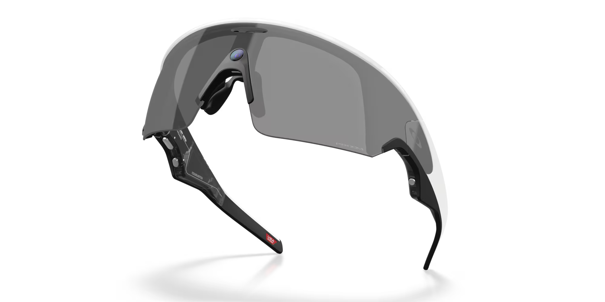 Lentes Oakley Meta Vanguard Micas prizm black,  Armazón white