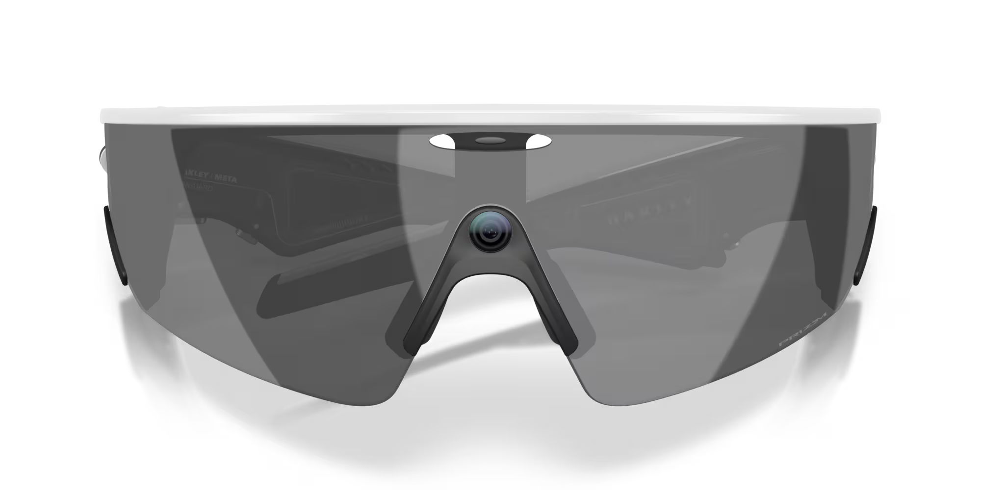 Lentes Oakley Meta Vanguard Micas prizm black,  Armazón white