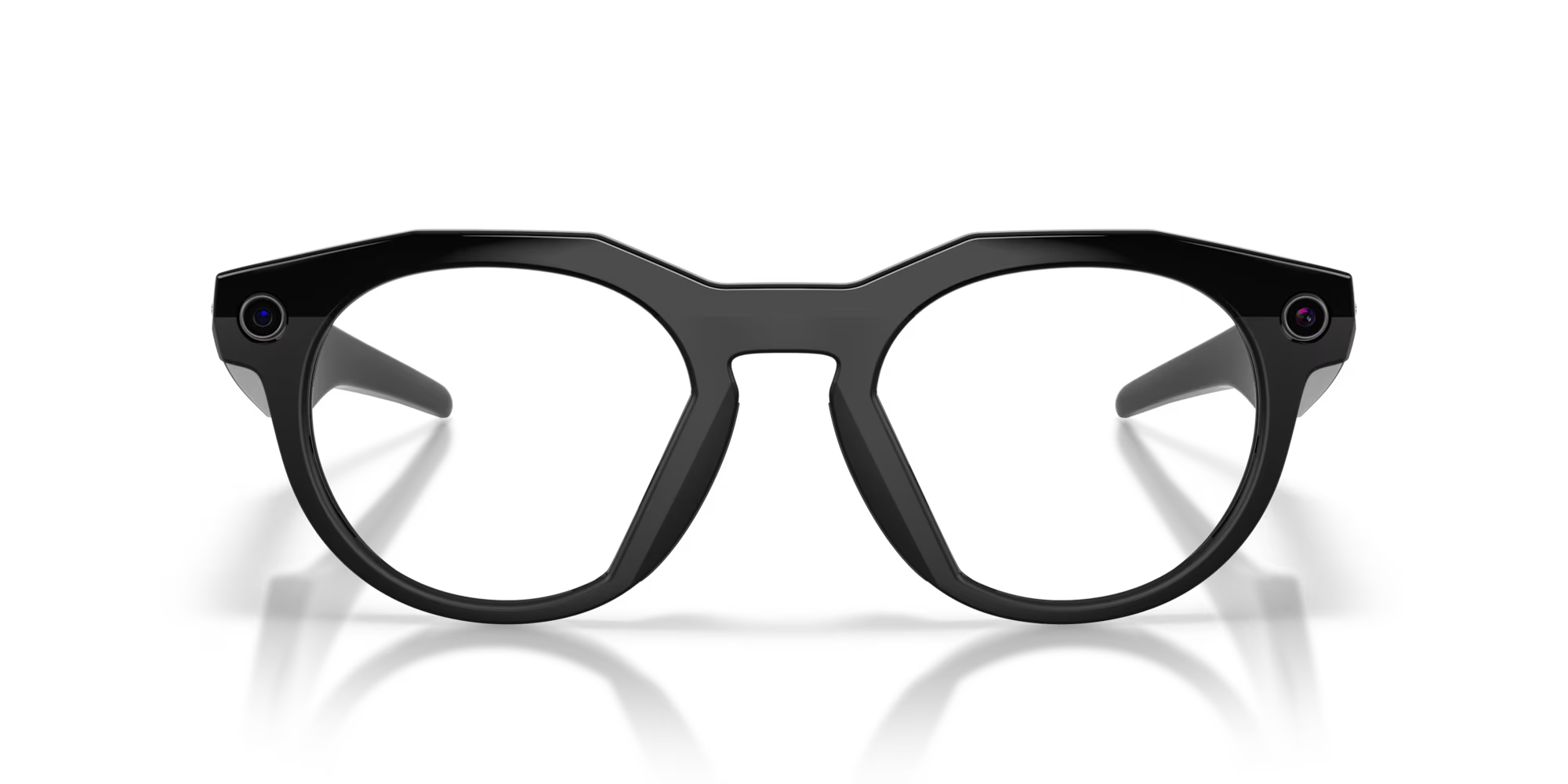 Lentes Oakley Meta Hstn Micas clear,  Armazón black