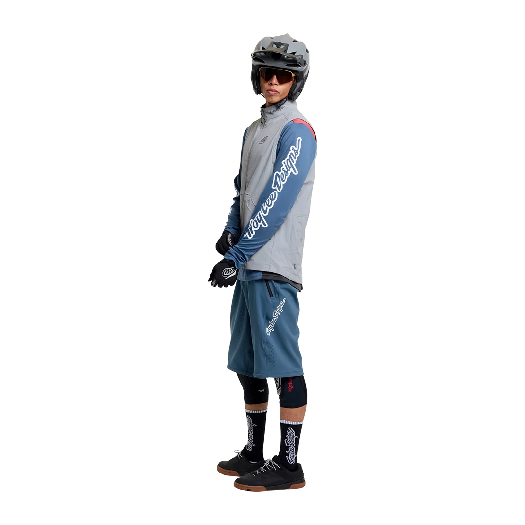 Chaleco Troy Lee Designs para MTB Stage Vest; Mono Mid Gray