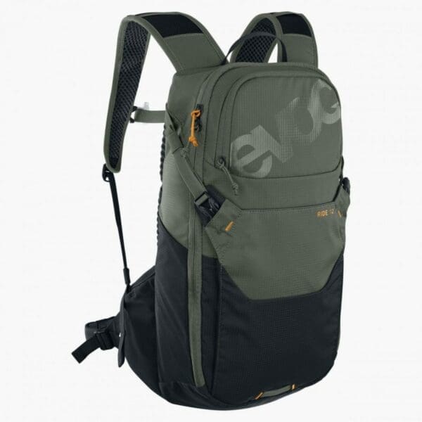 Mochila EVOC Ride 12 + bolsa de hidratacion 2LT