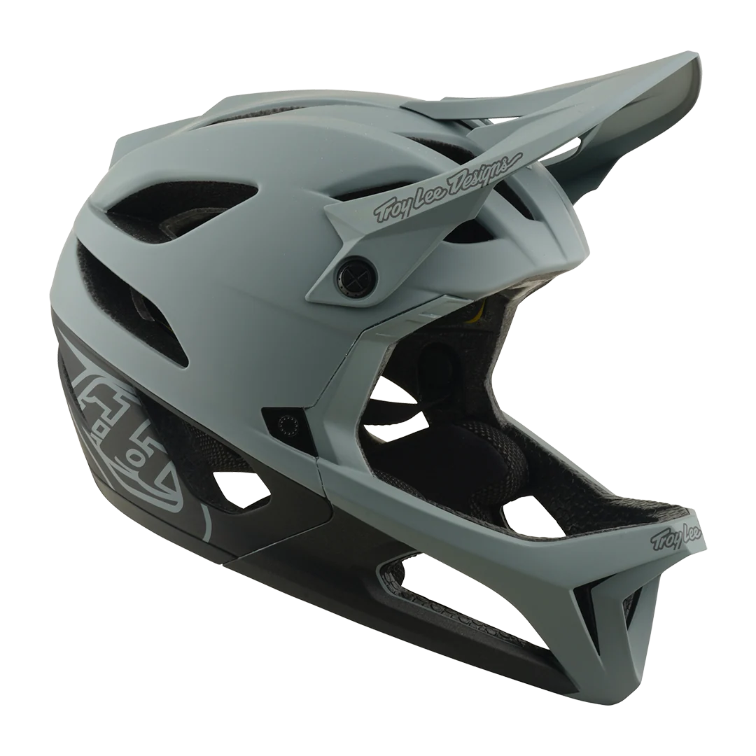 Casco Troy Lee Designs Stage Drone Gray / Charcoal