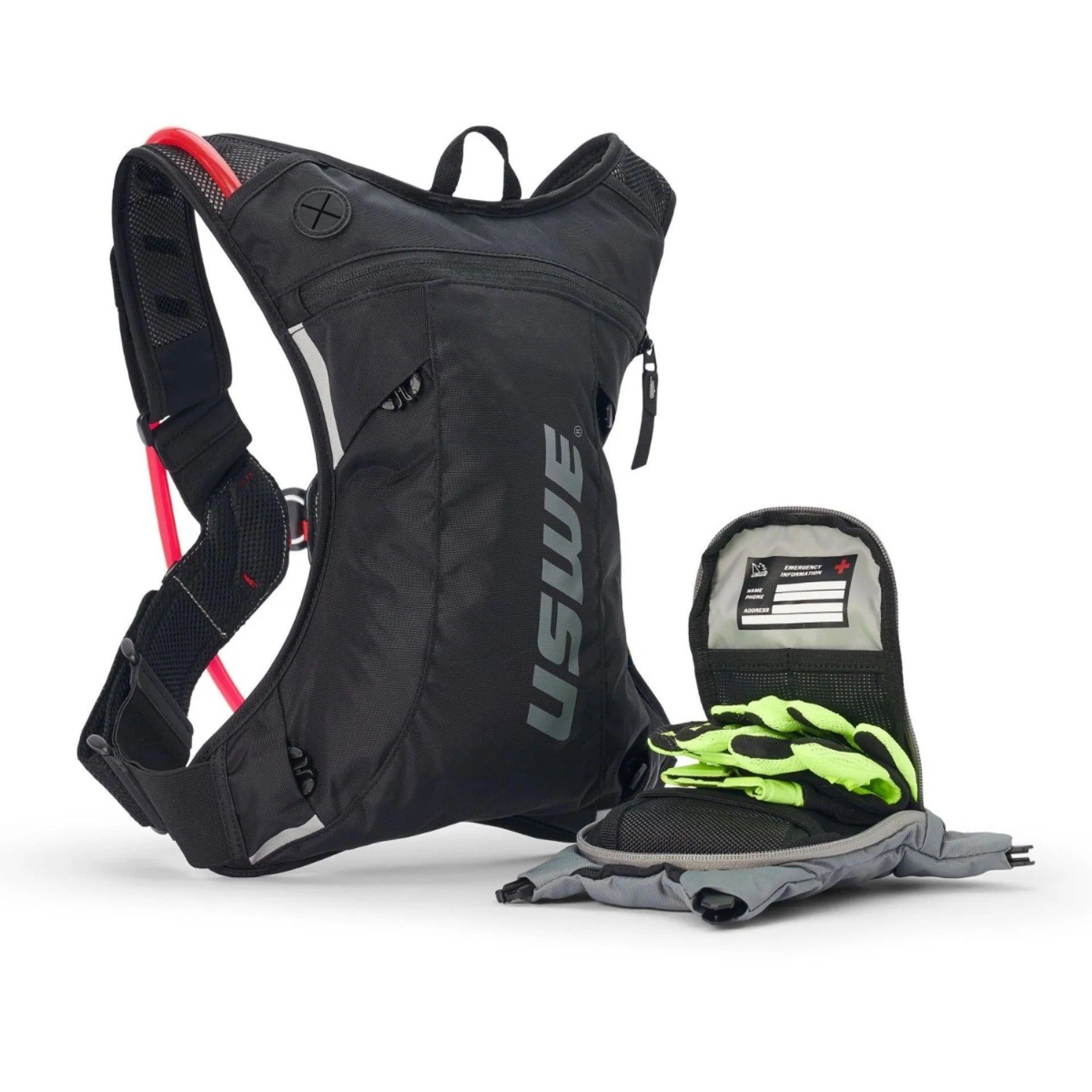 Mochila de Hidratación Uswe Hydro 3L Carbon Black