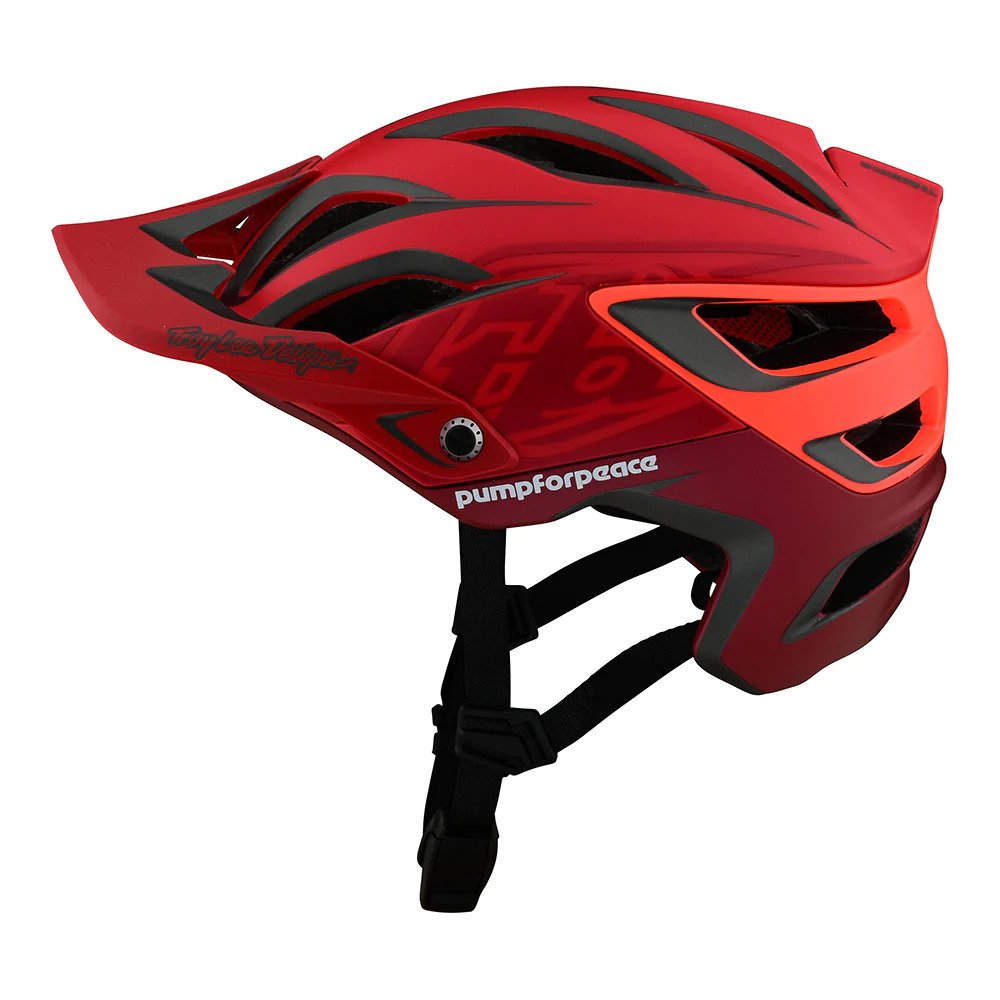 Casco Troy Lee Designs A3 MIPS Pump for Peace Red