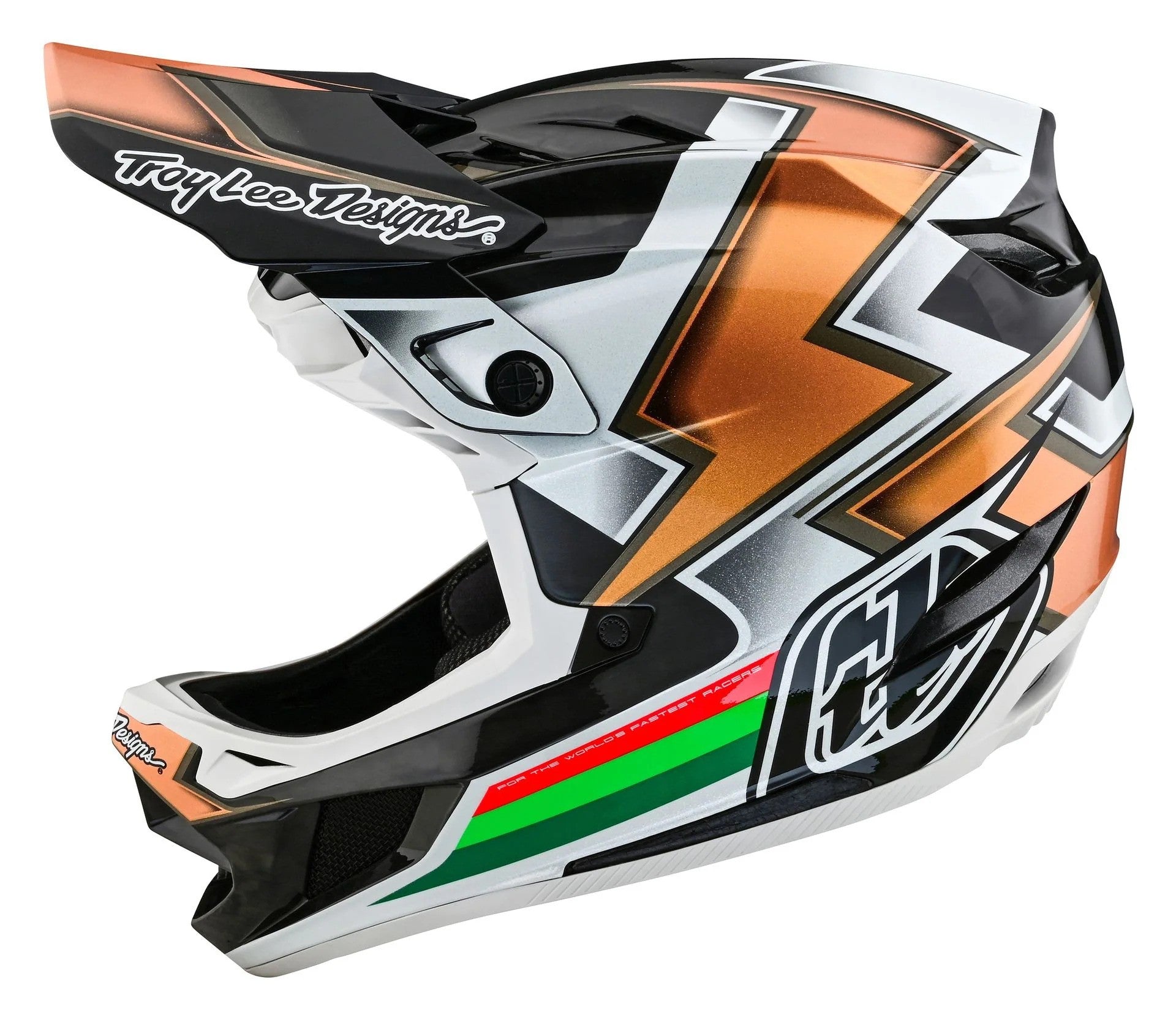 Casco Full-Face TLD D4 Carbon EVER Black/Gold