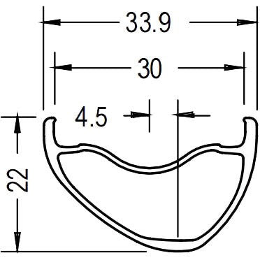 Aro Race Face Arc Offset 30 27.5" 32h