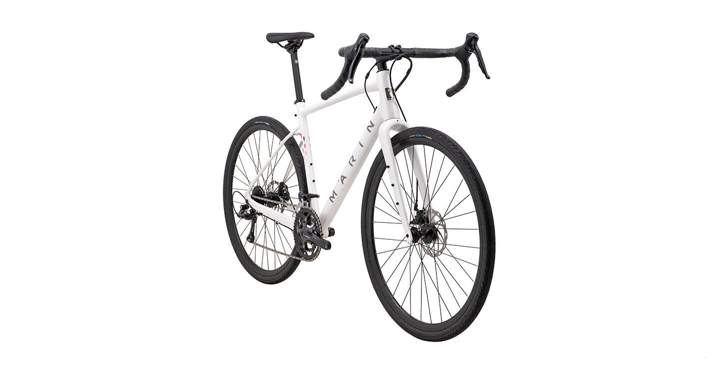 Bicicleta Urbana Gravel Gestalt 1 Blanca - Marin Bikes (2024)