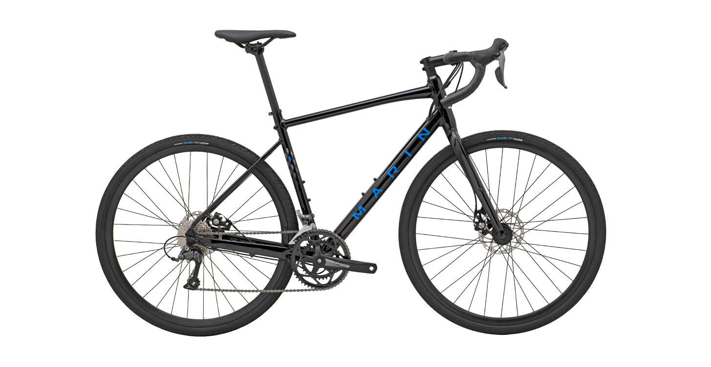 Bicicleta Urbana Gravel Gestalt - Gloss Black 700c (2024) Marin Bikes