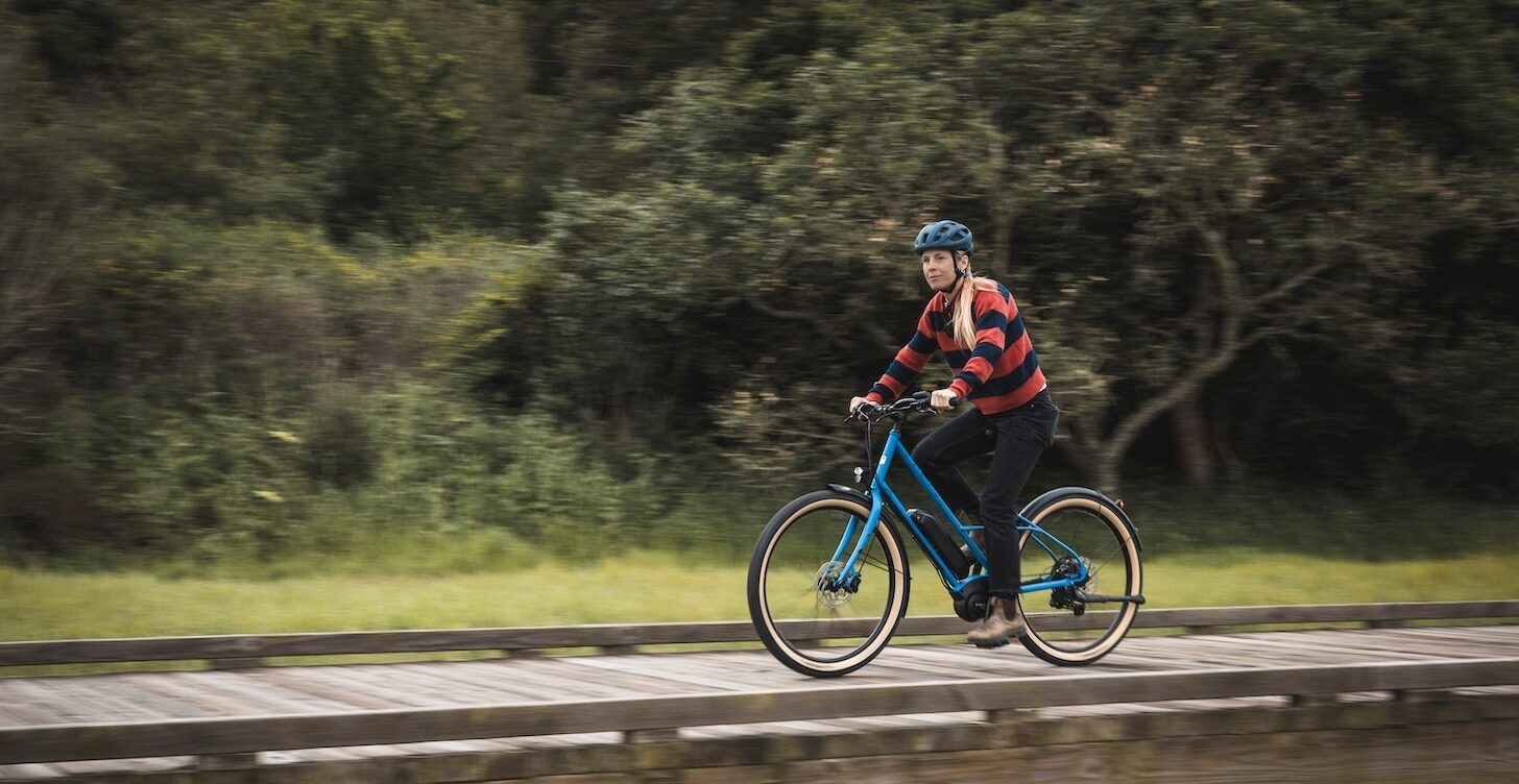 Bicicleta Urbana Eléctrica Larkspur E