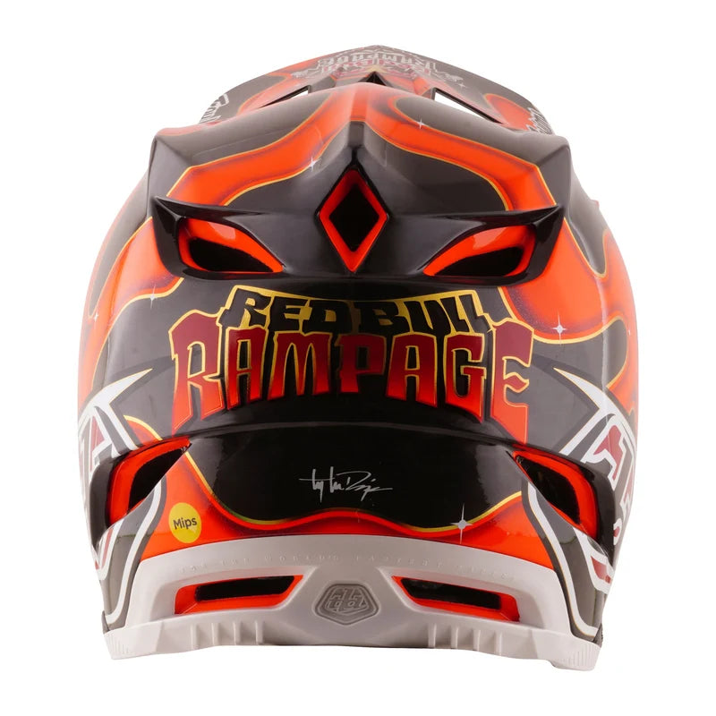 Casco D4 Carbon Troy Lee Designs X Red Bull Rampage Dreamland Negro
