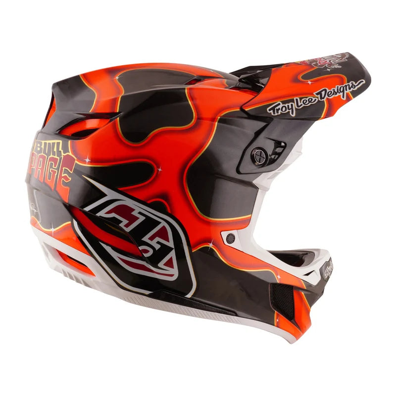 Casco D4 Carbon Troy Lee Designs X Red Bull Rampage Dreamland Negro