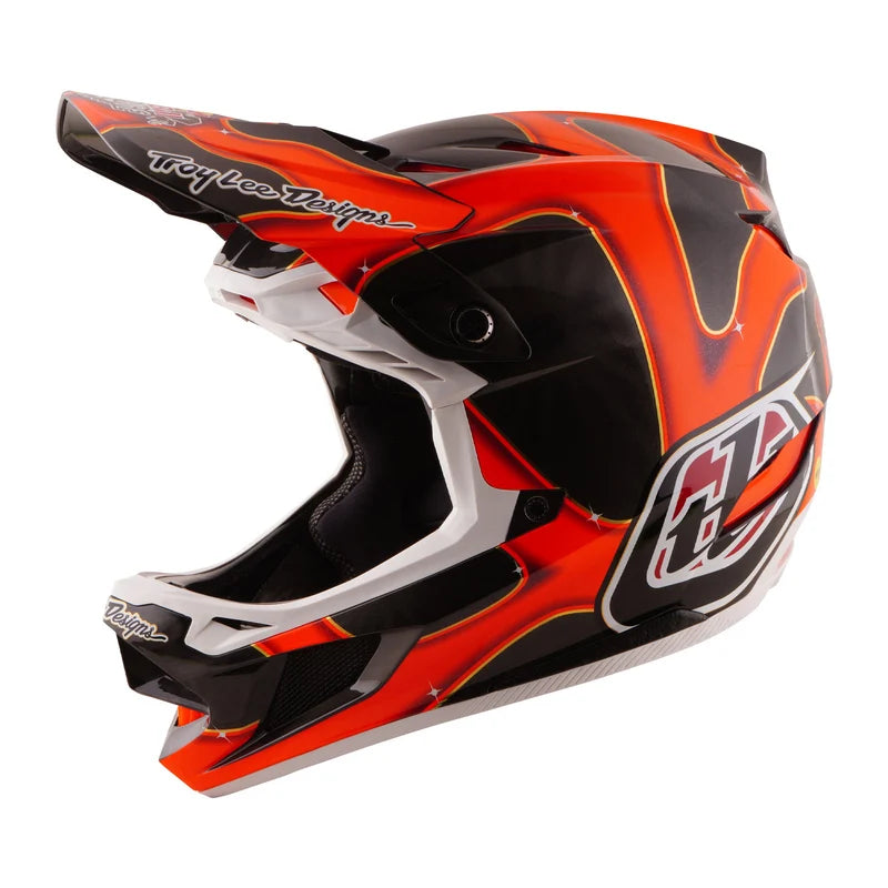 Casco D4 Carbon Troy Lee Designs X Red Bull Rampage Dreamland Negro