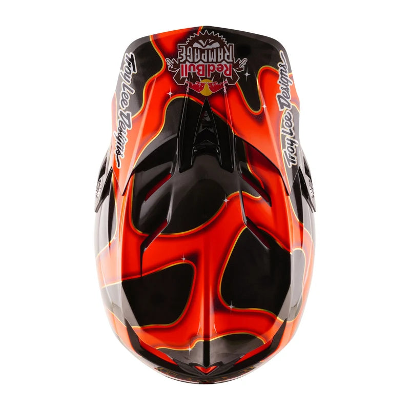 Casco D4 Carbon Troy Lee Designs X Red Bull Rampage Dreamland Negro