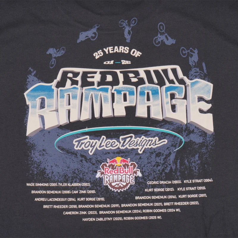 Playera de Manga Corta Troy Lee Designs X Red Bull Rampage Canyon Gap