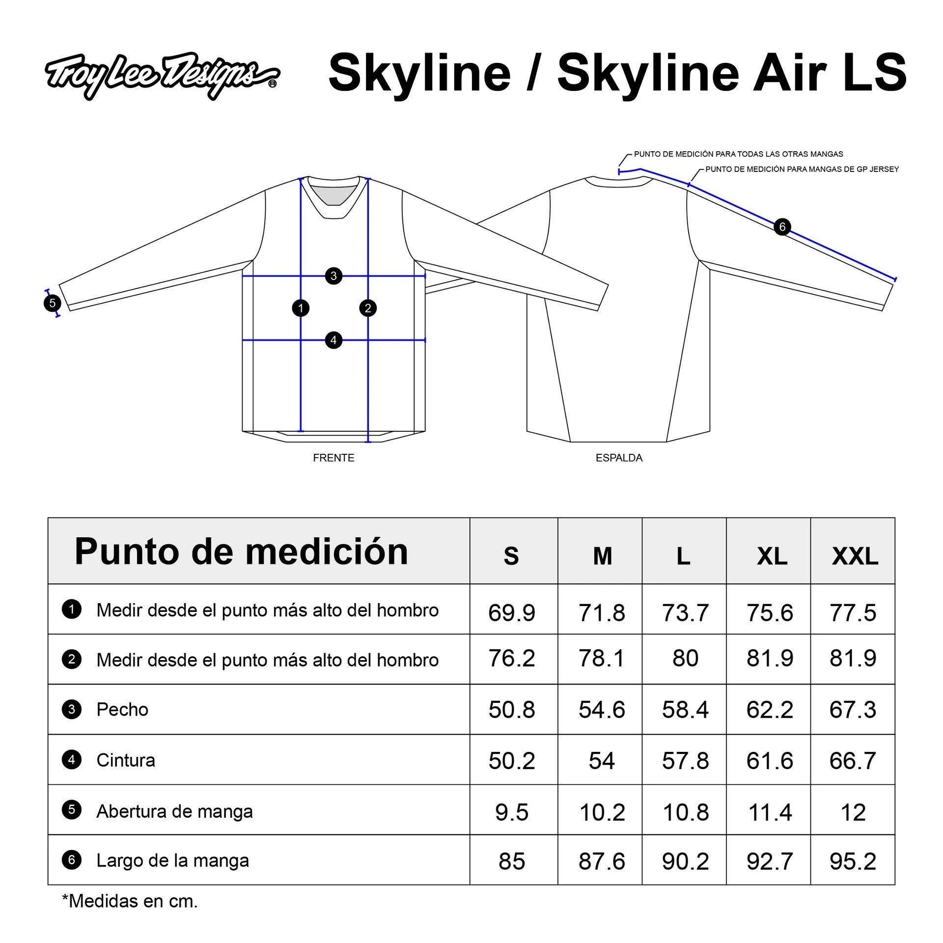 Jersey Troy Lee Desings Skyline Pro Ridgeline Stone
