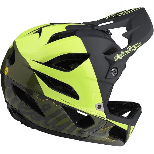 Casco Full-Face Troy Lee Designs Stage Nova Glo Yellow