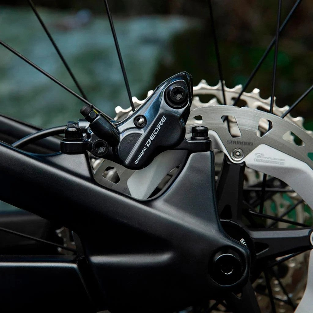 Freno Delantero Shimano M6100/M6120 BL-M6100-L 4 Pistones Balata Metalicas