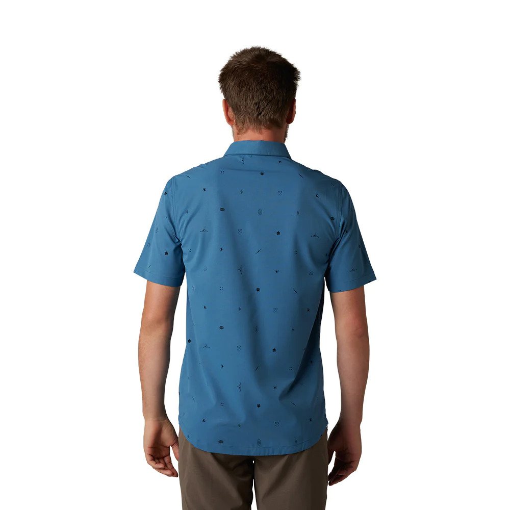 Camisa Fox Racing Ranger Woven Azul