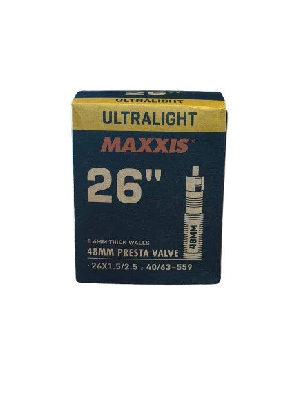 Cámara Maxxis 26" UltraLight AV 48mm