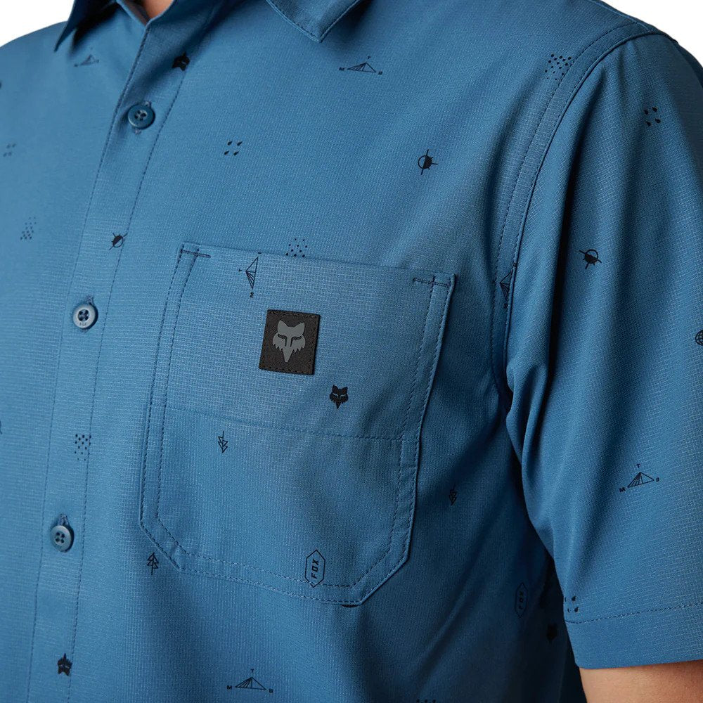 Camisa Fox Racing Ranger Woven Azul