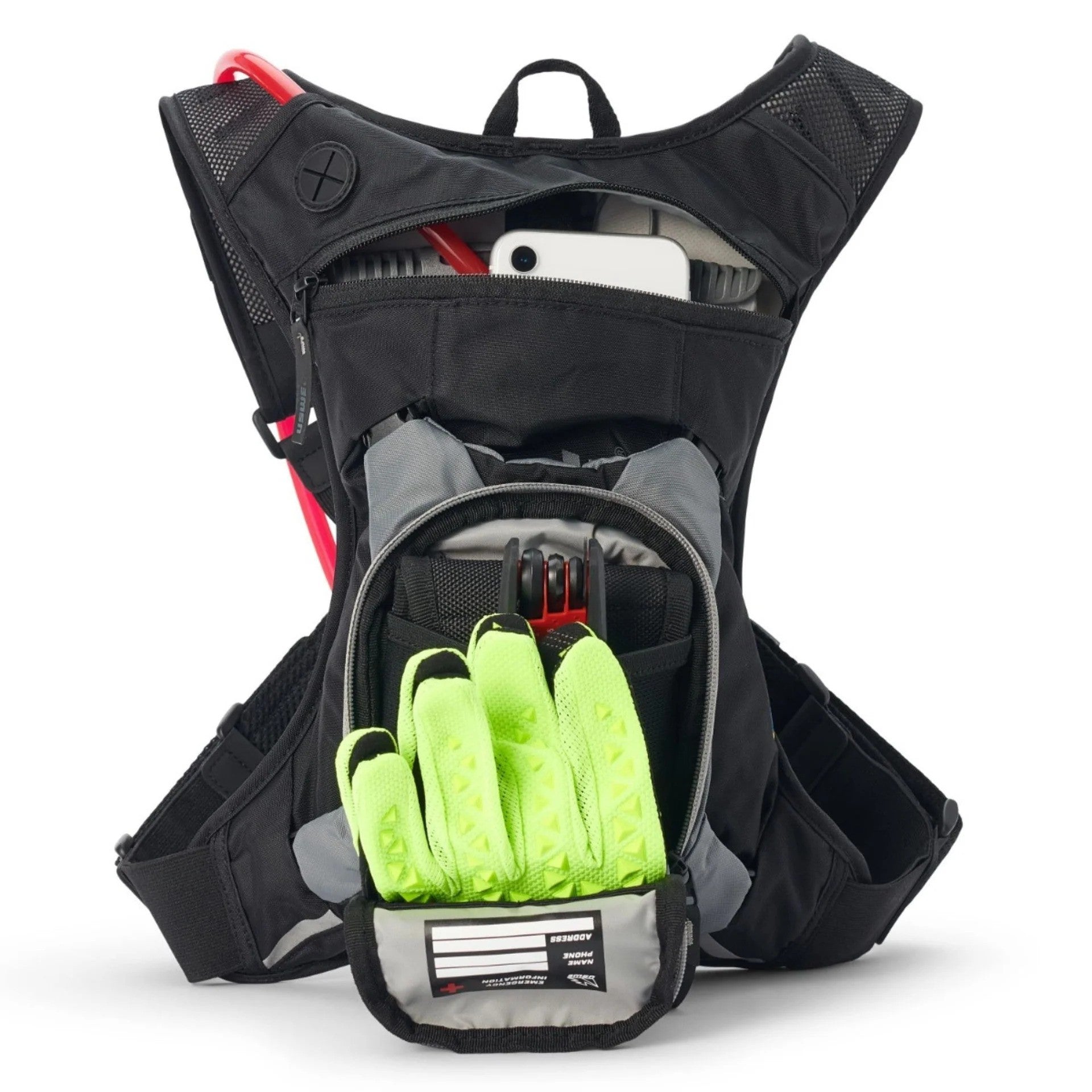 Mochila de Hidratación Uswe Hydro 3L Carbon Black