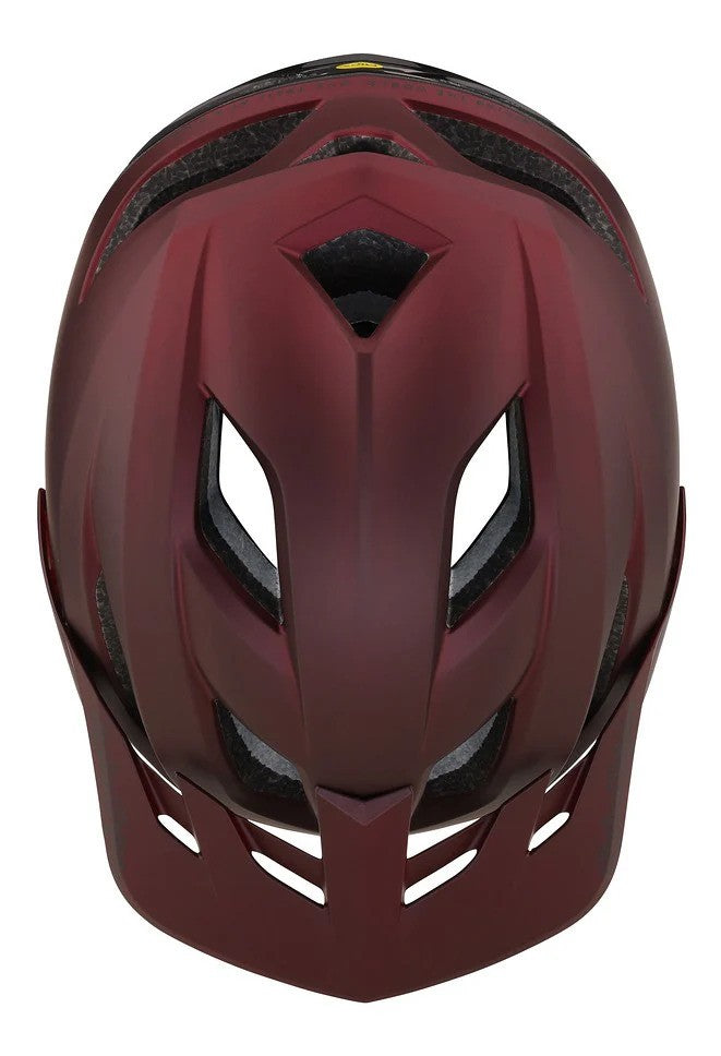 Casco TLD Flowline SE Radian Burgundy