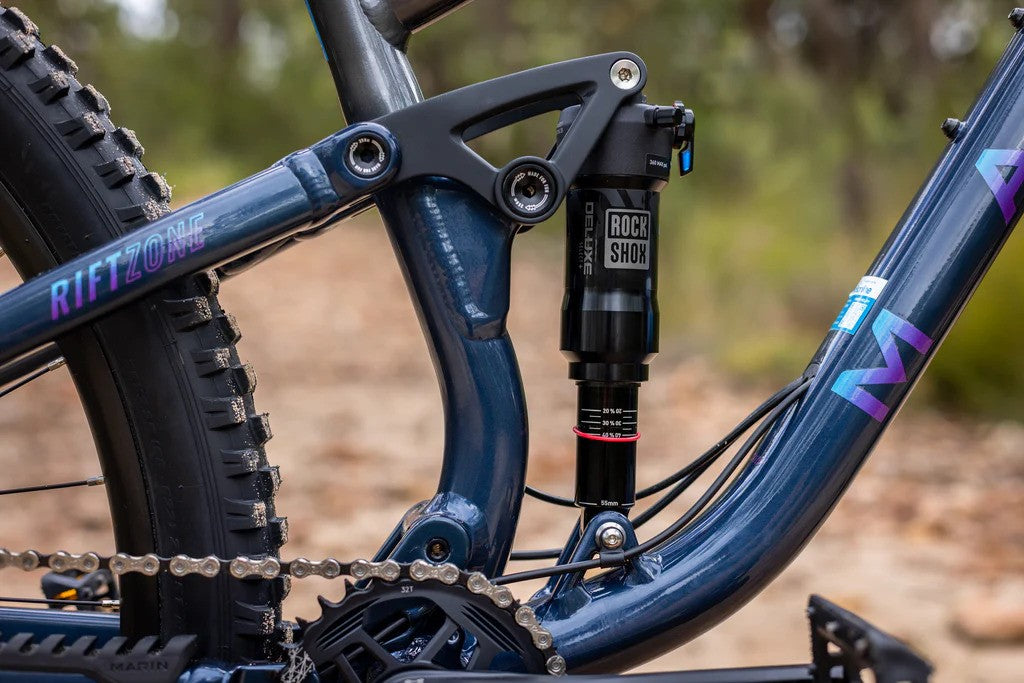 Bicicleta de Montaña Doble Suspensión Rift Zone 2 29" Gris/Azul (2025) Marin Bikes