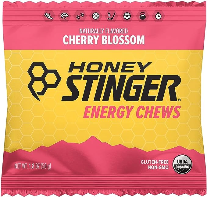 Honey Stinger Chews Cherry Blossom 50g
