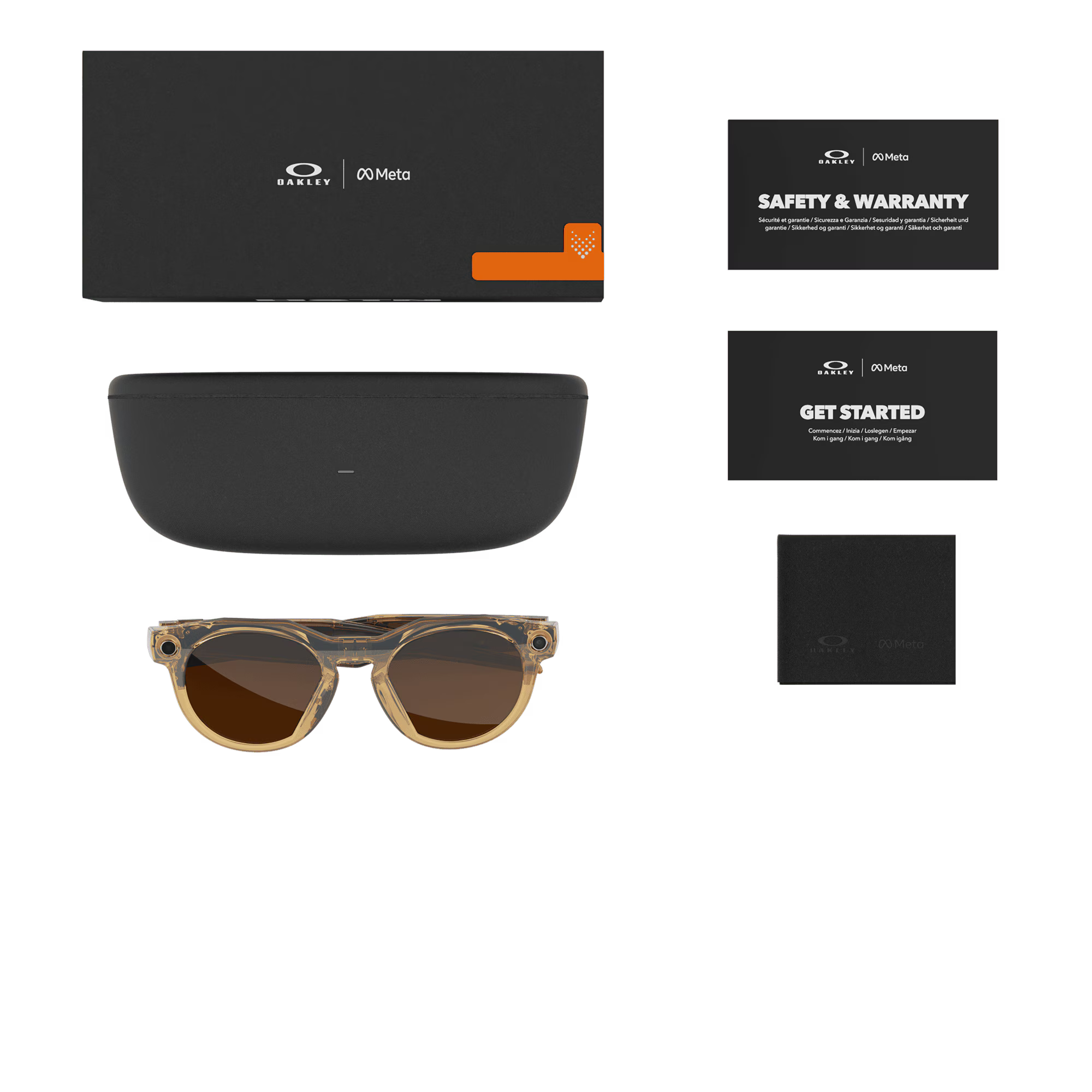 Lente Oakley HSTN Light Curry Transitions Brown