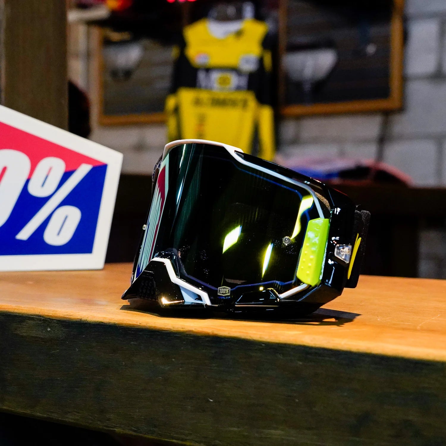 Goggles 100% Armega Orban - Mica Espejo Dorada