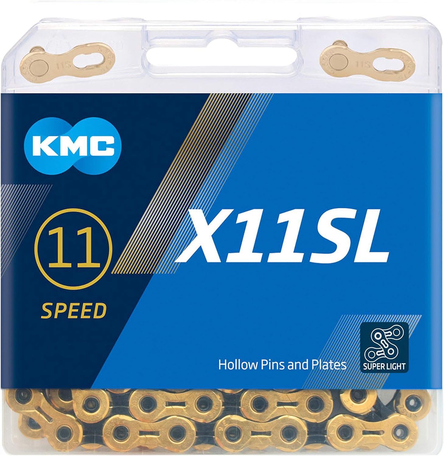Cadena KMC X11SL 11 velocidades Negro/Dorado
