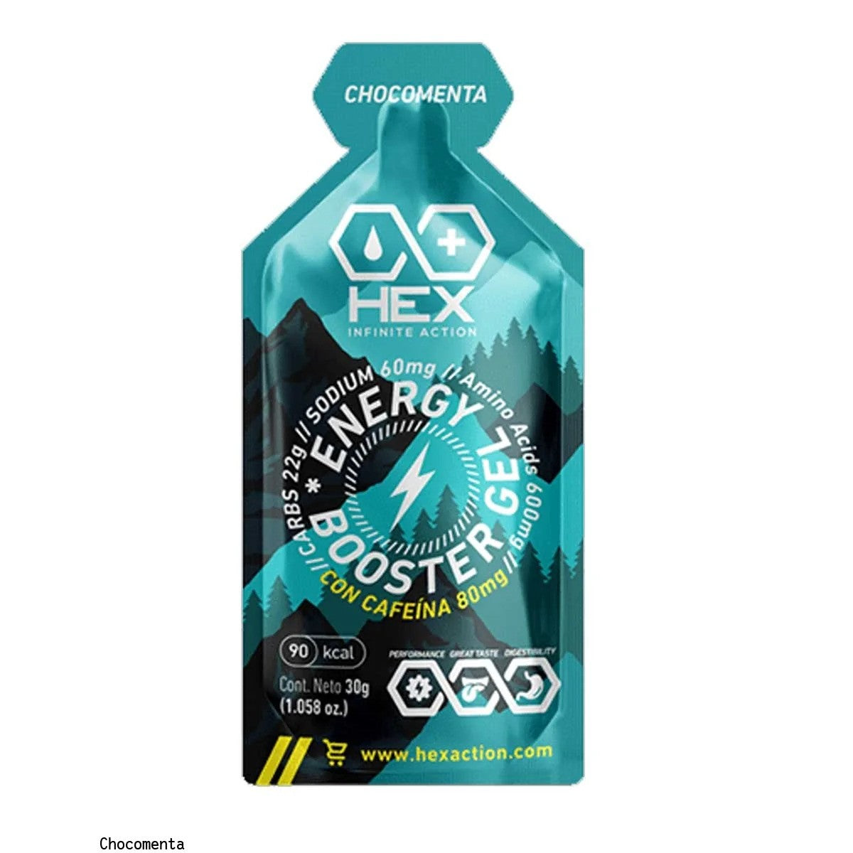Gel Energético Hex Infinite Action Con Cafeína