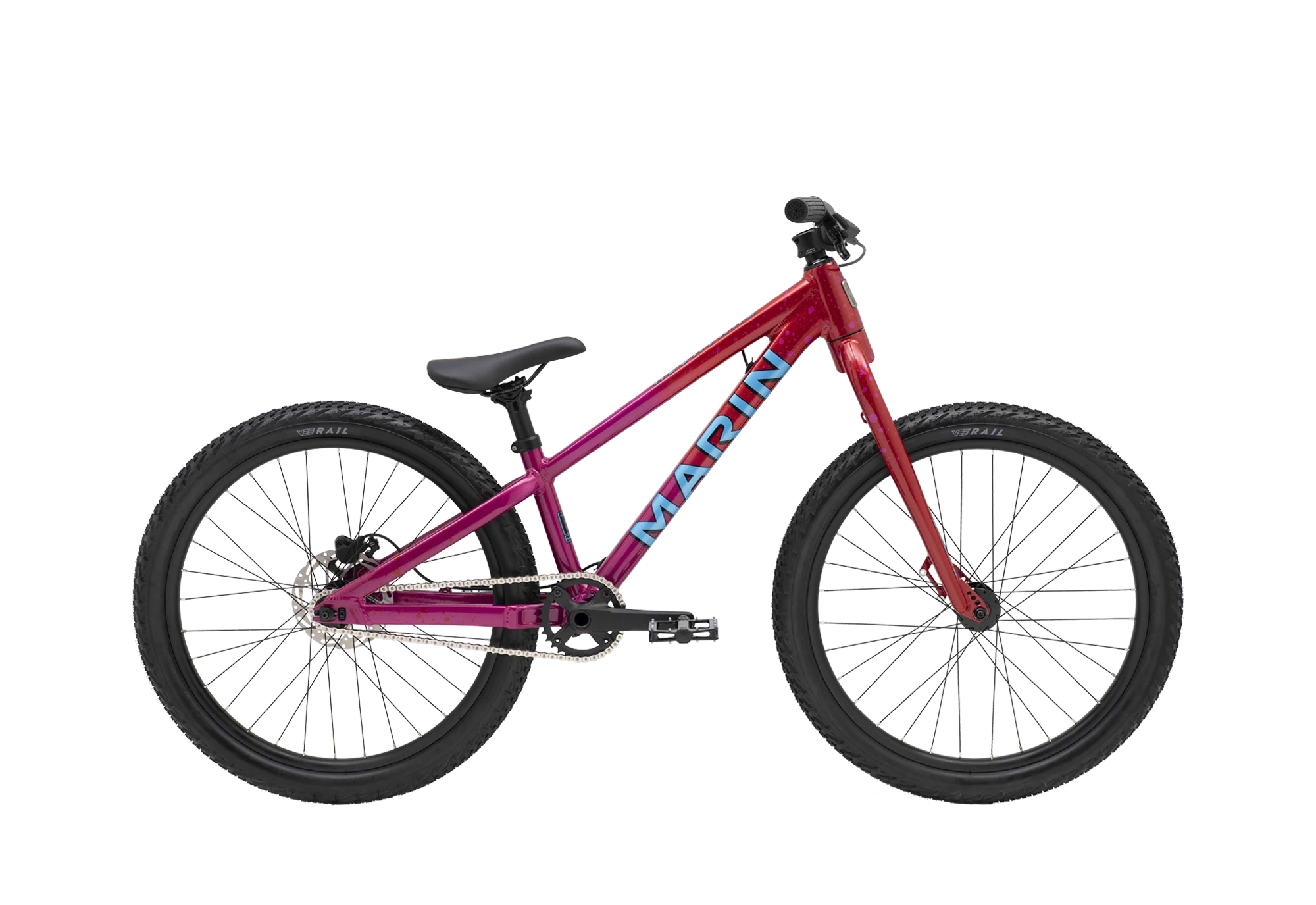Bicicleta Dirt Jump Alcatraz 24" (2026) Marin Bikes Red Pink