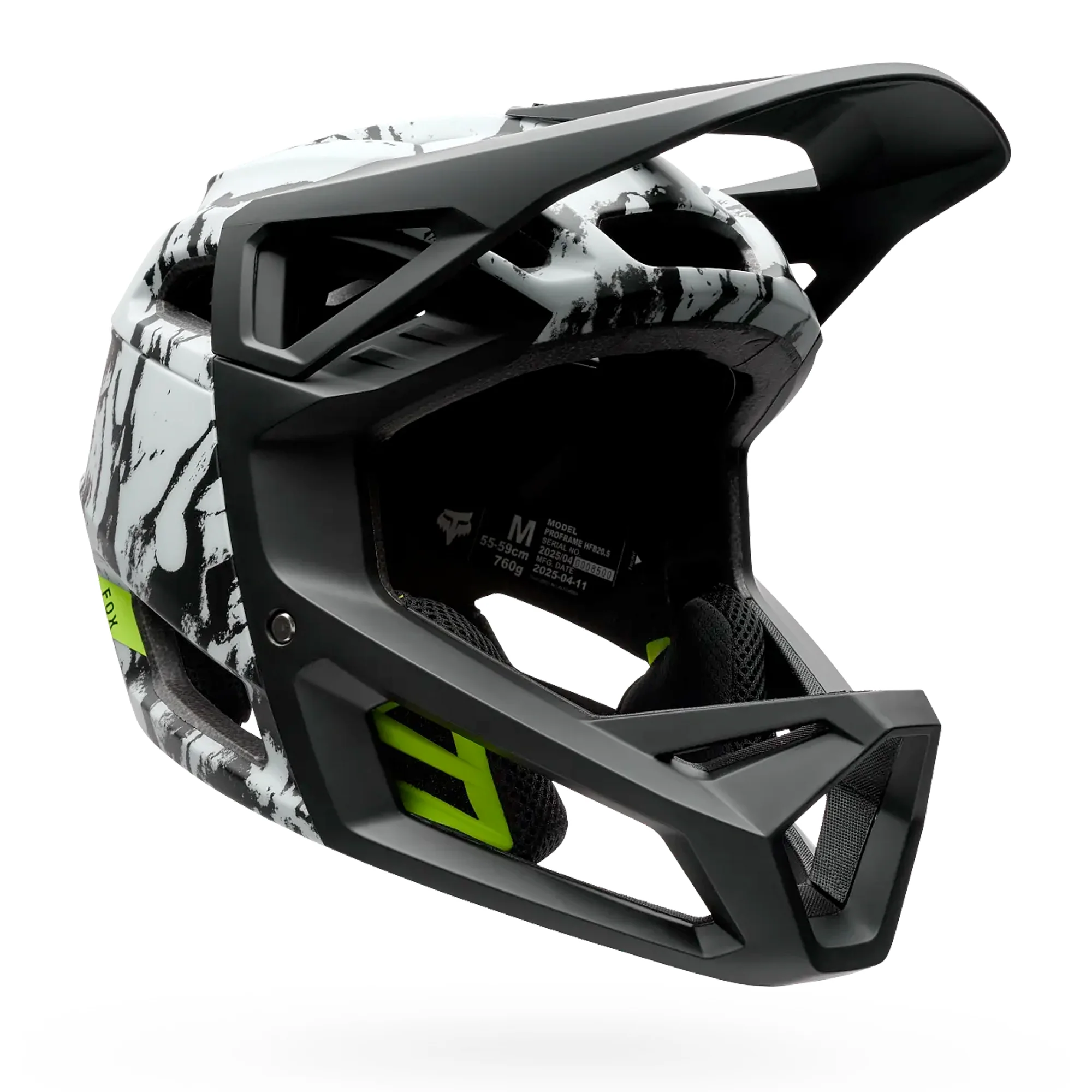 Casco FOX Proframe Thrive - Withe