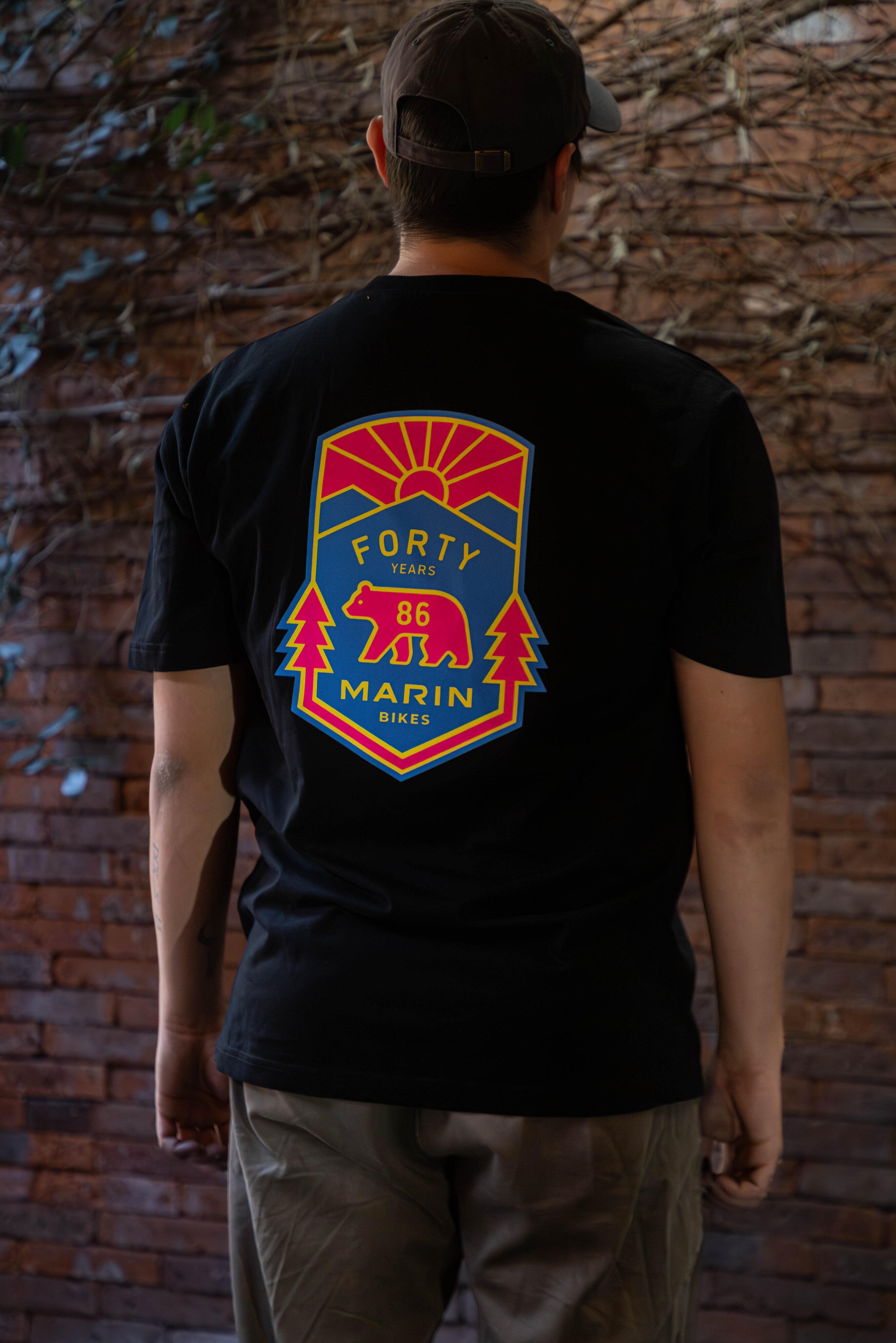 PLAYERA MARIN BIKES 40 ANIVERSARIO