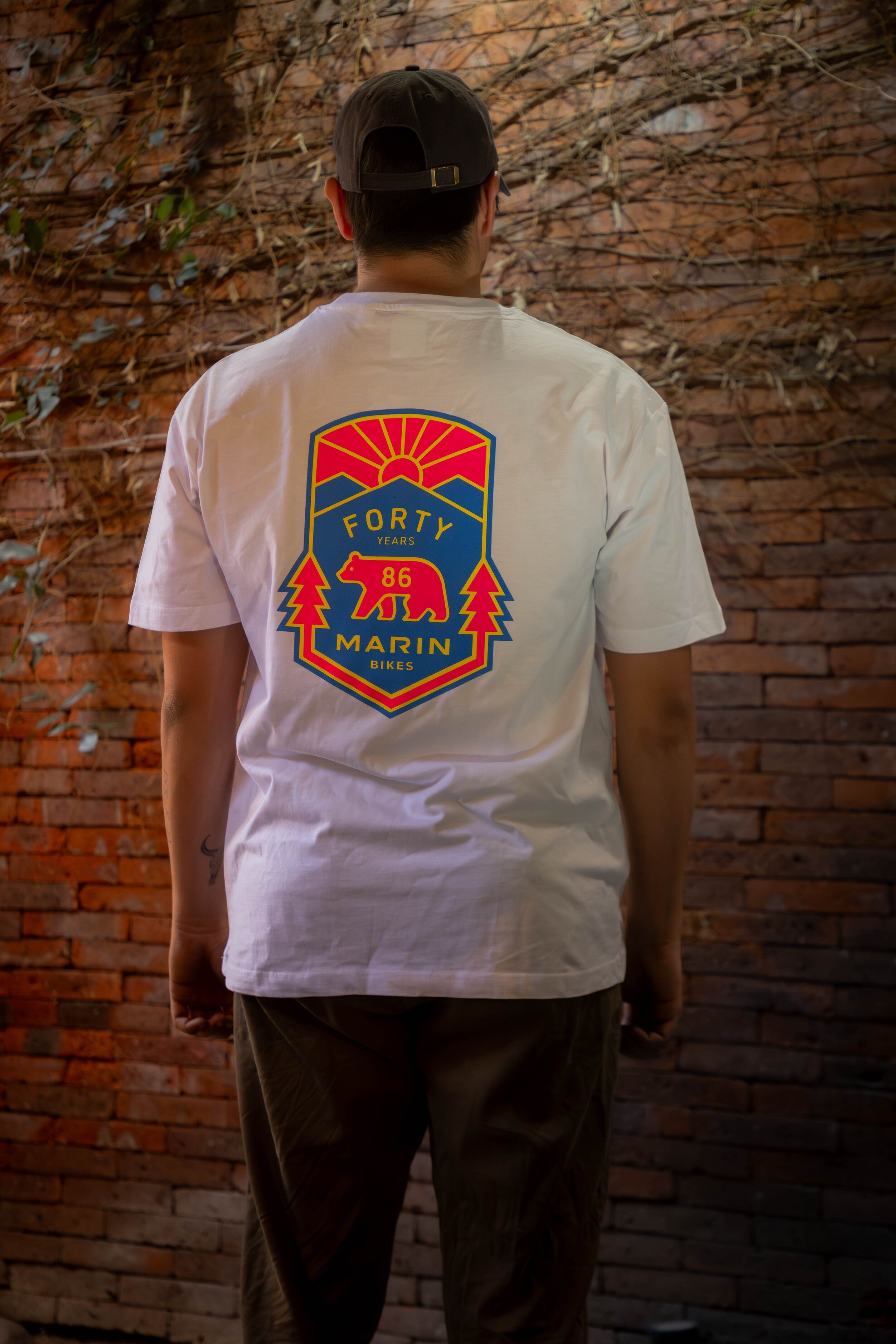 PLAYERA MARIN BIKES 40 ANIVERSARIO