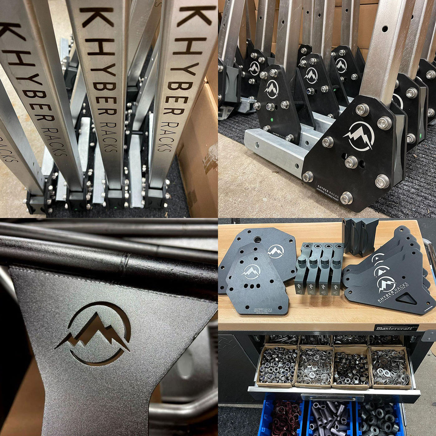 Rack Khyber V2 Fixed-Pivot 4 bicis – Import Bike México