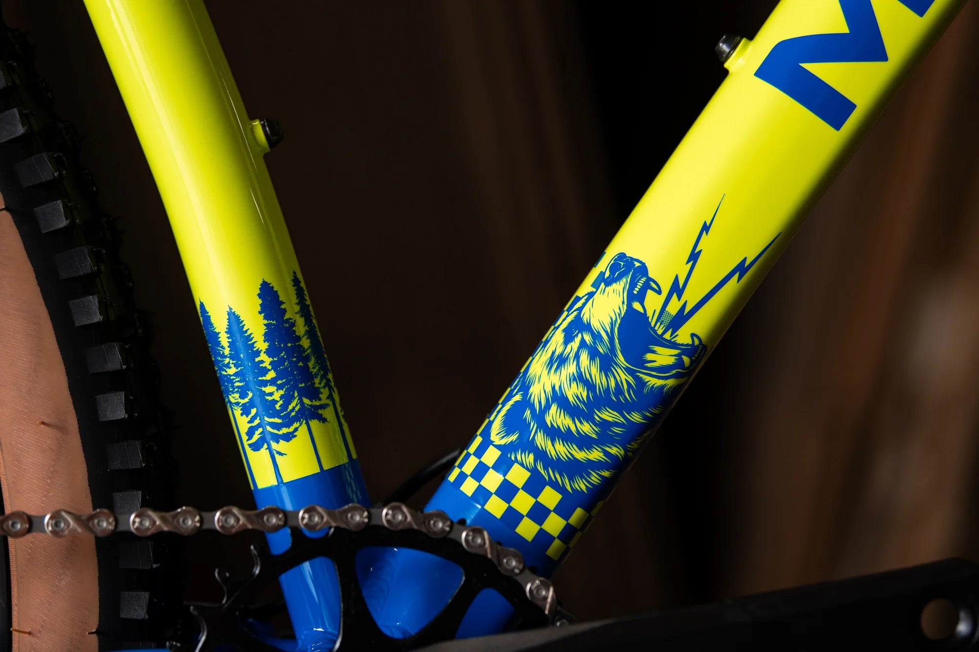 Bicicleta de Montaña Hardtail Bobcat Trail 3 29'' Marin Bikes (2026) ARTIST EDITION: THUMBS