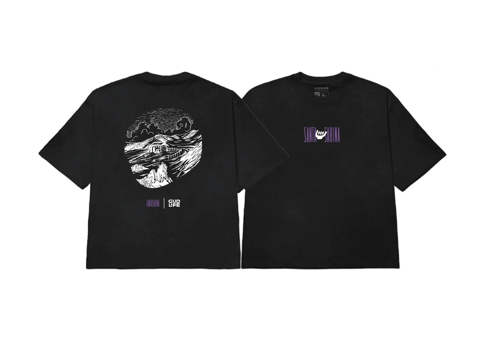 T-SHIRT RITUALISTA SANTA SABINA X GUD LIFE
