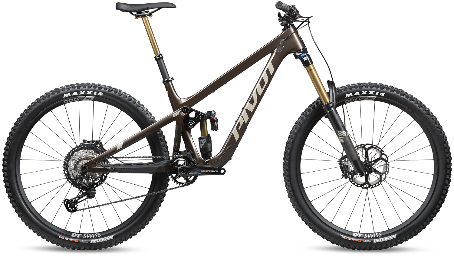 Bicicleta de Montaña Doble Suspensión Firebird Pro XT/XTR Aire Cosmic Brown Metallic (2024) Pivot Cycles